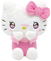 The Hello Kitty Manga Style Doki Doki Plushie will be an adorable addition to your ever-growing Sanrio collection! "Doki Doki" means "the sound of a beating heart" in Japanese, and this plushie is sure to make your heart skip a beat with its cuteness!
This plushie features Hello Kitty in an irresistibly cute outfit, complete with manga-style details that will delight fans of all ages. Her big, sparkling eyes and sweet expression are sure to make you smile every time you see her. Made from soft, huggable ma